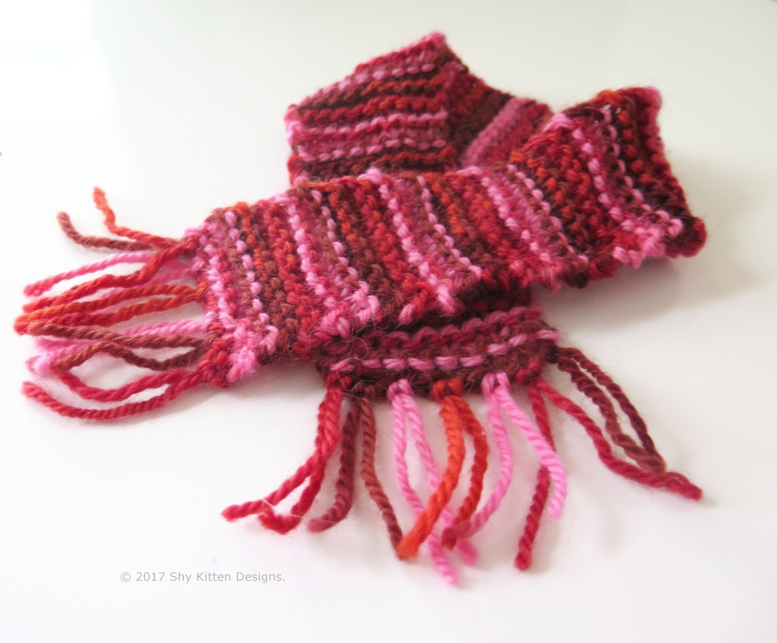 Free Pattern A Scarf for an 18Inch Doll