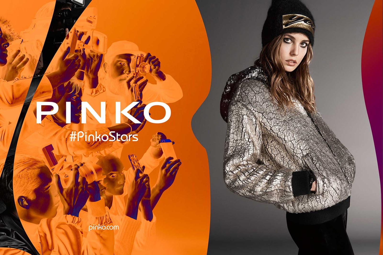 Ad Campaign: Pinko Fall/Winter 2016.17: Nadja Bender by Michelangelo Di ...