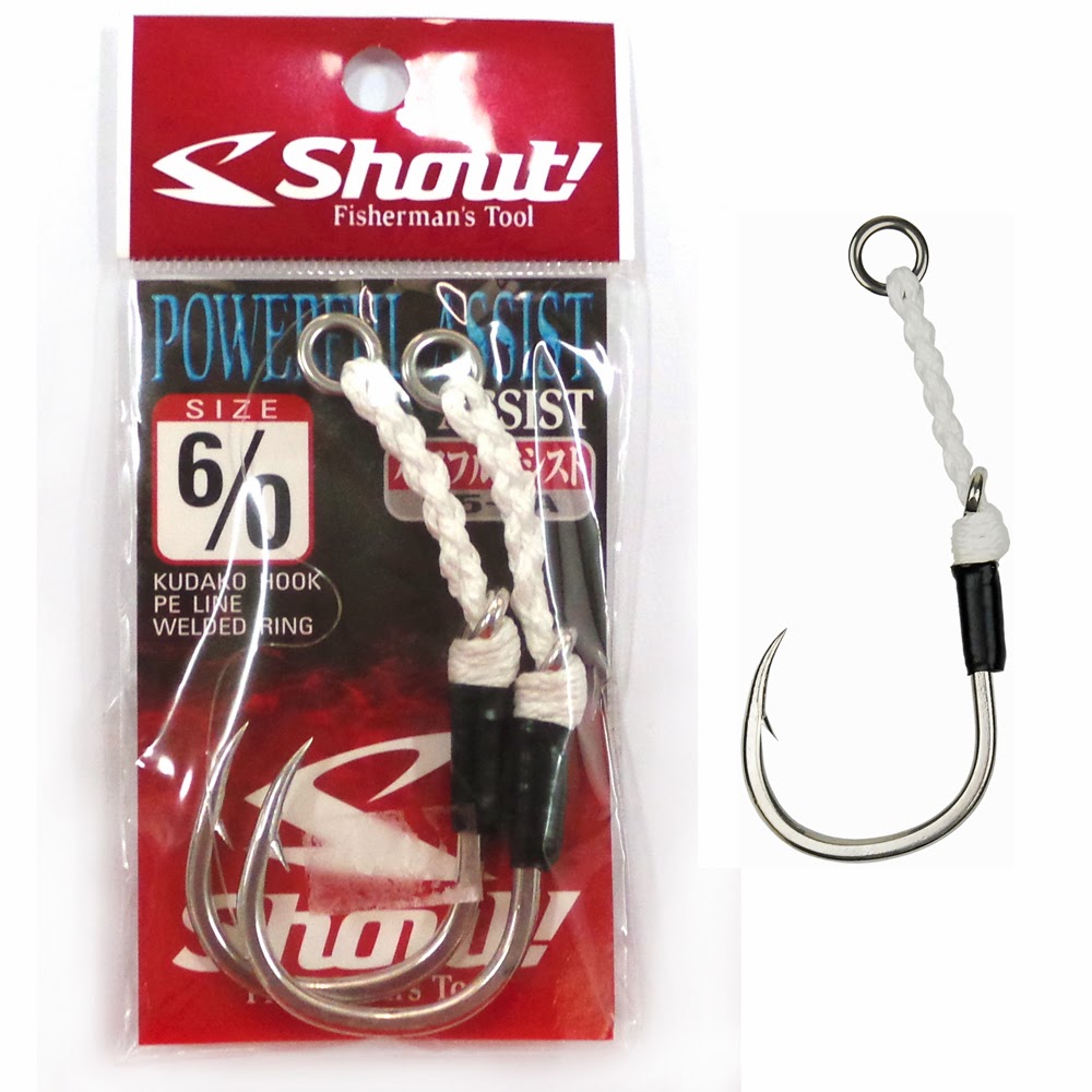 Survive the Elements Shout! Powerful Assist Jigging Hooks