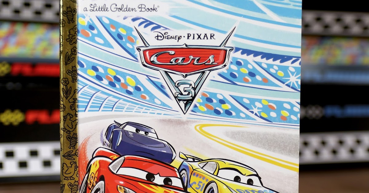 Dan the Pixar Fan Cars 3 Little Golden Book
