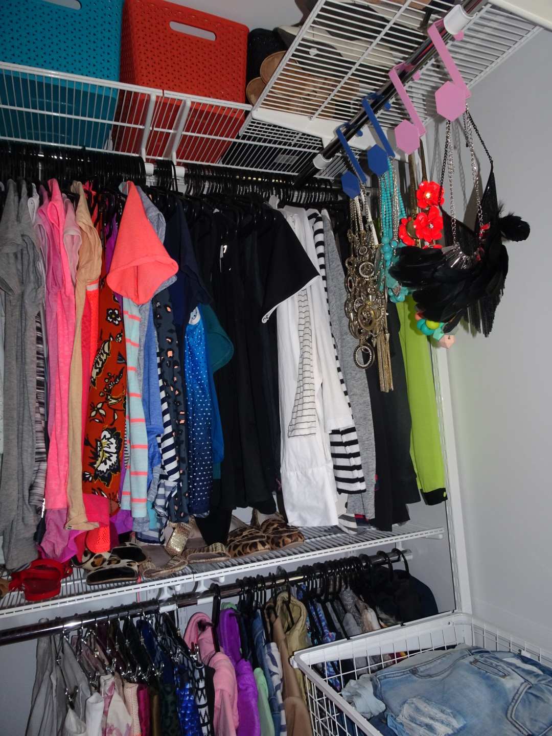 Trainee Mama Walk in Wardrobe Makeover with Elfa and Howards Storage World