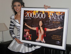 200 Mil Copias do DVD Paula Fernandes Ao Vivo