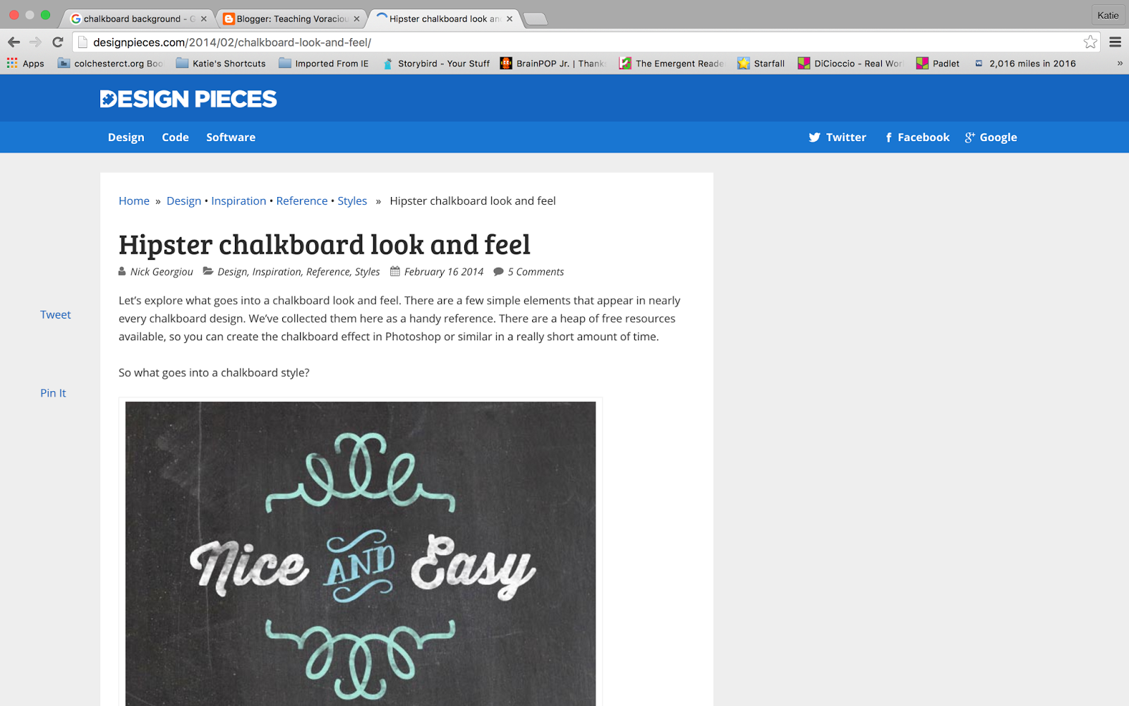 How to Create a Digital Chalkboard (In a Simple Way!) Teaching