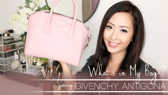 the raeviewer - a premier blog for skin care and cosmetics from an  esthetician's point of view: What's In My Bag | The Givenchy 'Antigona'  Small Satchel