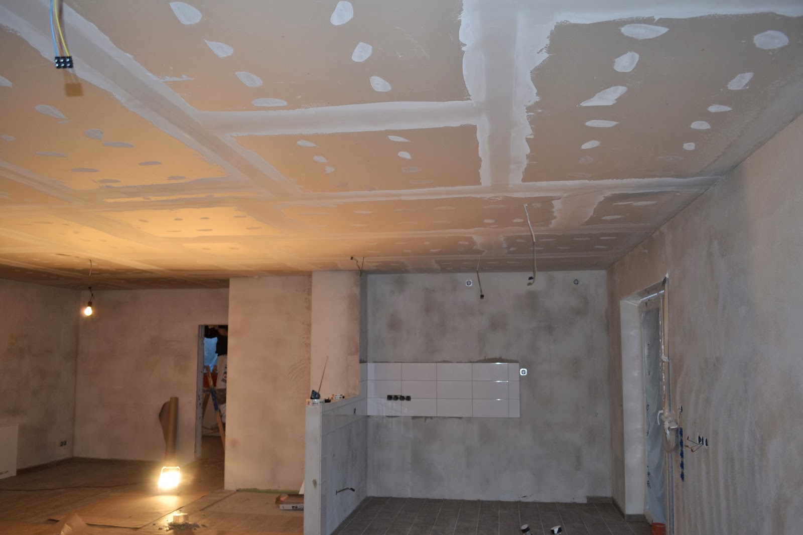 Tönjes und Meichsner Bungalow: Rigipsplatten