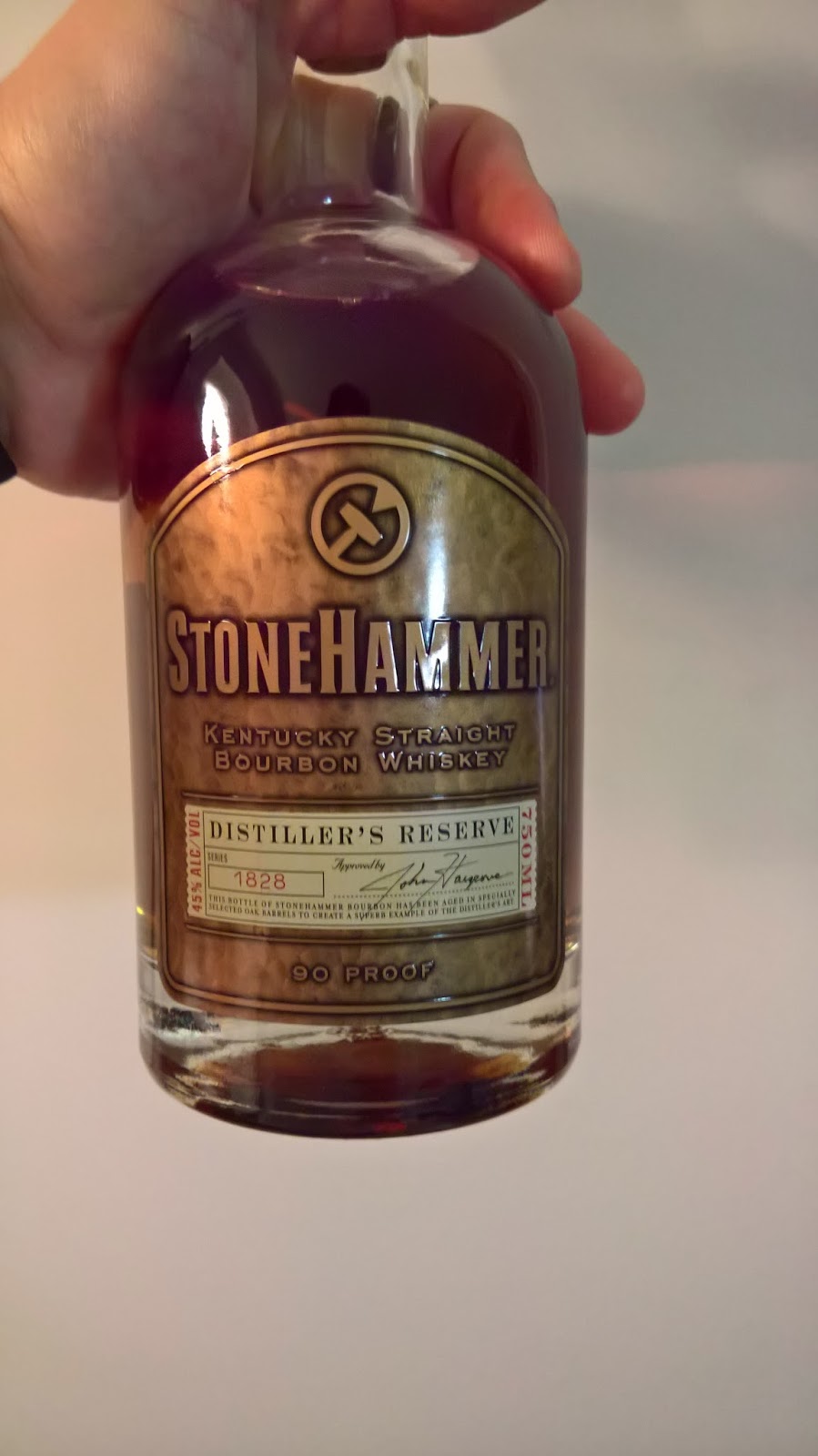 The Whiskey Scientist Whiskey Review Stone Hammer Kentucky Straight