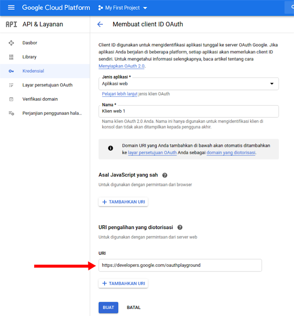 Cara Mendapatkan OAuth 2 API Token untuk Semua Layanan Google