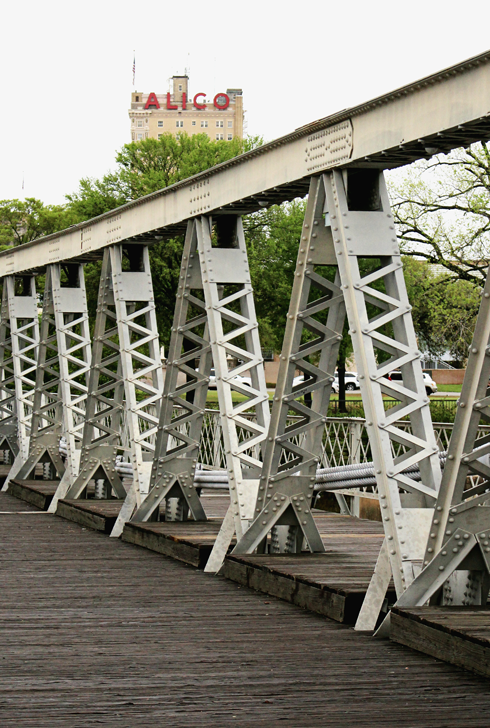 Waco Suspension Bridge Texas