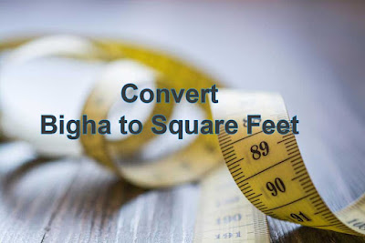 Convert 1 Bigha to Square Feet (sq ft) - Land Measurement