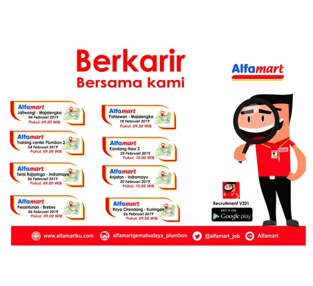 Lowongan Kerja Alfamart 2019 Surabaya