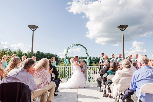 Davidsonville, MD Wedding at Holy Family Catholic Church by Heather Ryan Photography