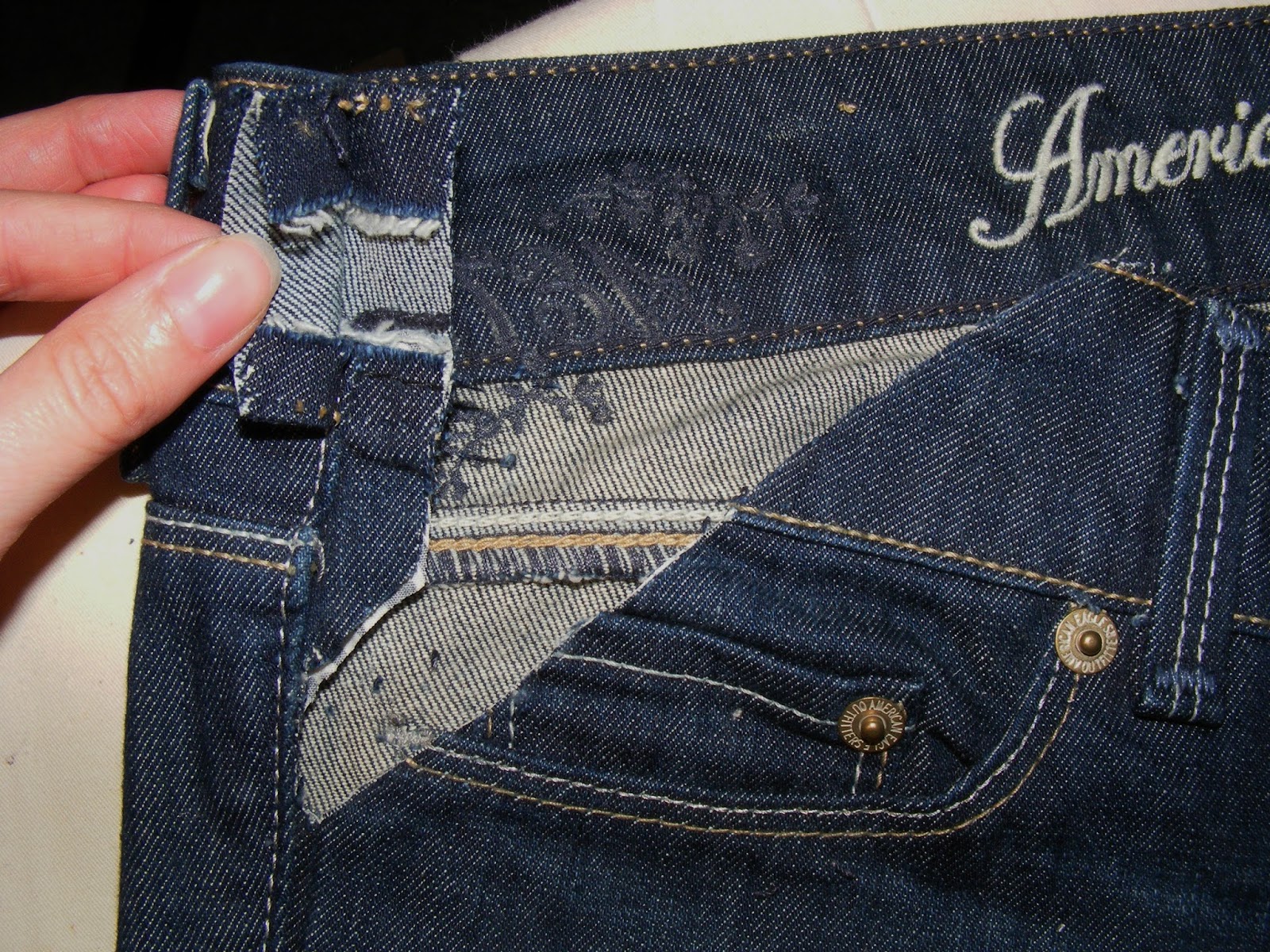 Maternity Makeover How To Turn Regular Jeans Into Maternity Jeans