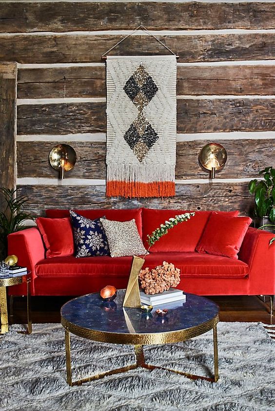 Eye For Design Decorating With Red Furniture
