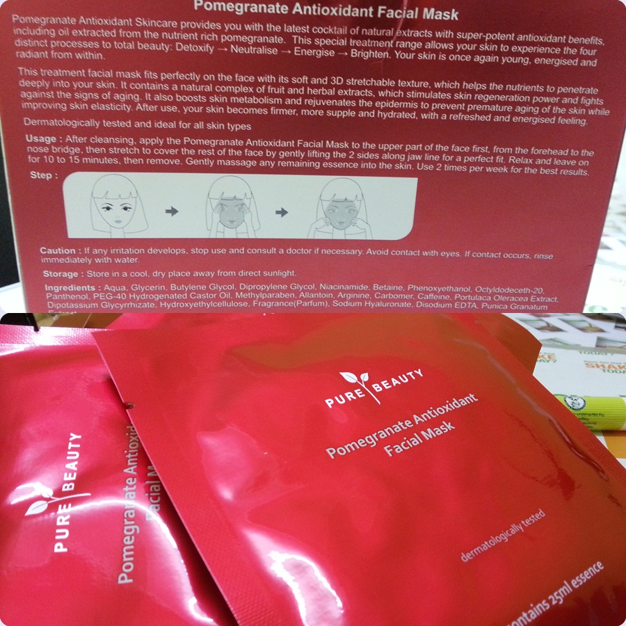 NinaAz the Beauty of Life: Review: Facial Mask Made in Korea
