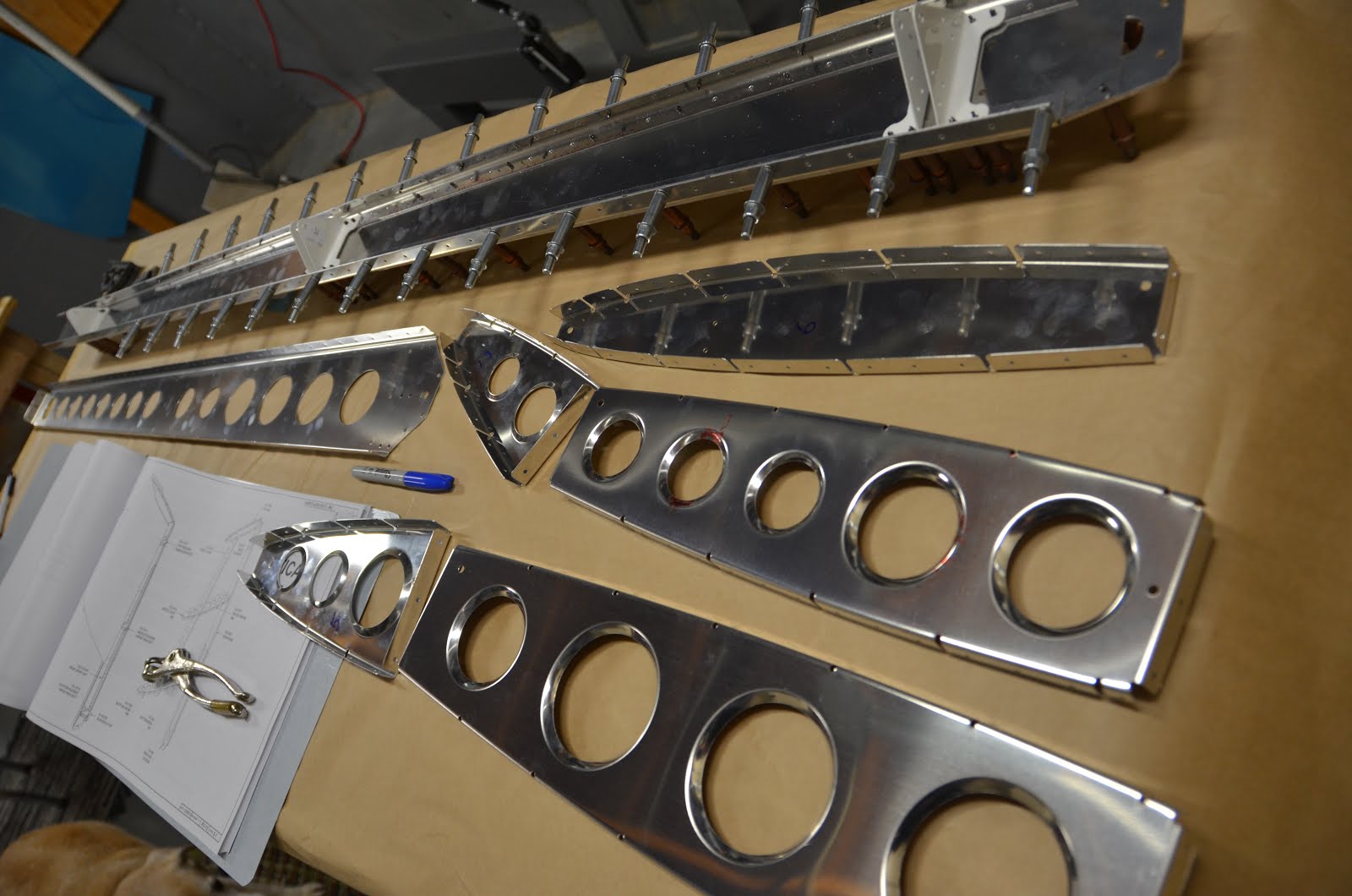 N67SC Vertical Stabilizer start