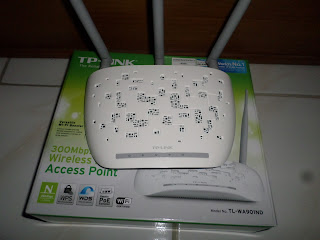 CARA SETTING WIRELESS N ACCESS POINT TP LINK TL-WA901ND SEBAGAI ACCESS POINT