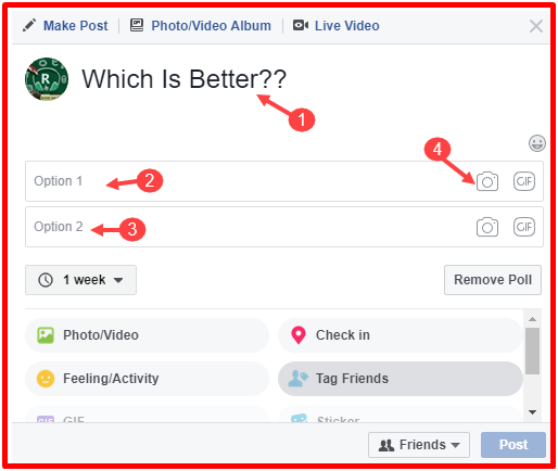 How to Post A Voting Poll On Facebook