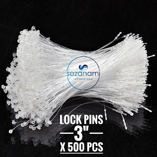 Sale X500 Pcs Lock Pins Loop Pins Tali Hang Tag 3