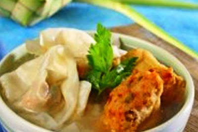 Sup Tahu Pangsit. i-Kuliner