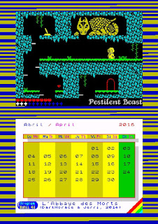 ProgramBytes48k: Calendario para 2016, especial juegos ZX Spectrum