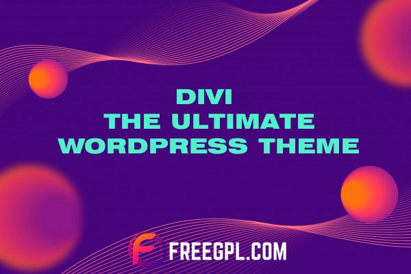 Divi WordPress Theme Nulled Download Free