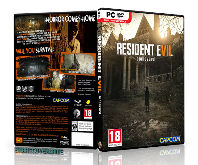 Resident Evil 7 Biohazard Cover Box