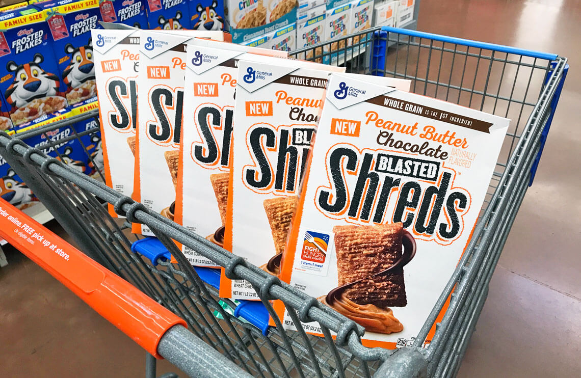 5 FREE Boxes of Peanut Butter Chocolate Blasted Shreds (With Ibotta