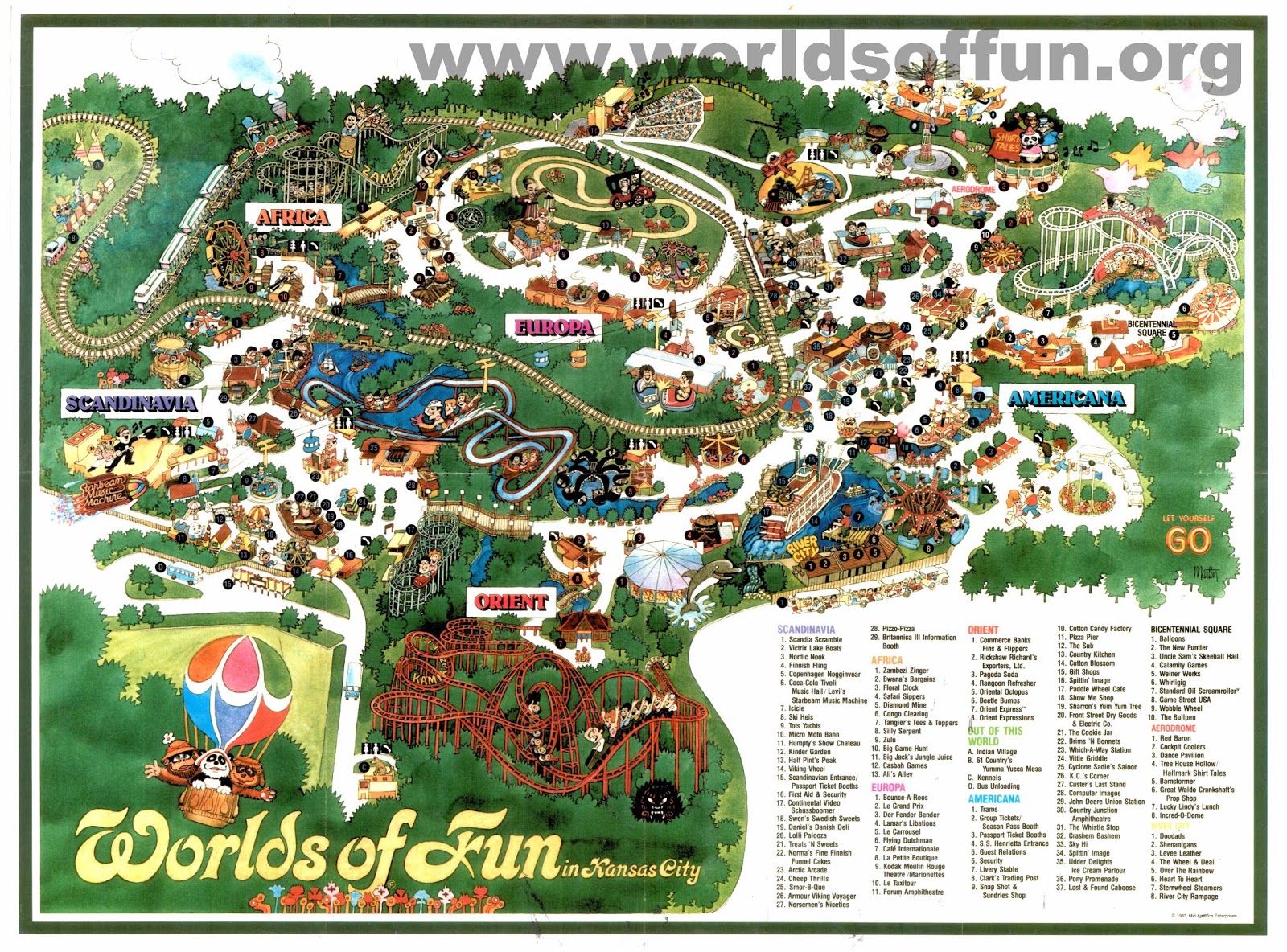 Worlds of Fun Org Jennifer 39 s Ultimate - 1983