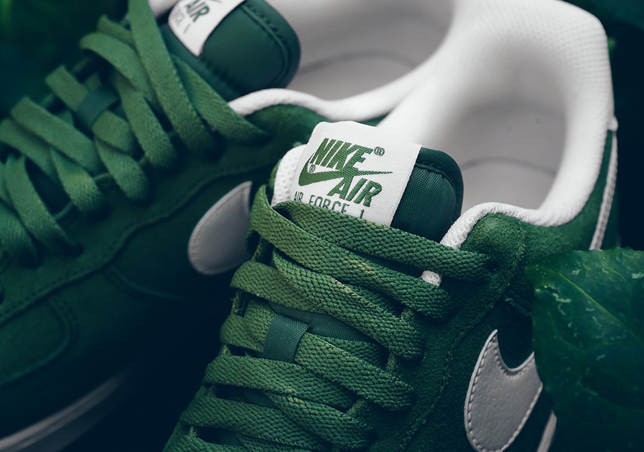 nike air force green suede
