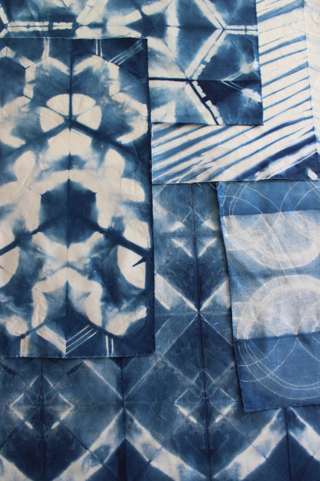 Teaginny Designs Adventures in Indigo Shibori