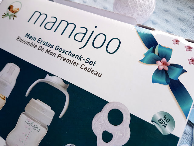 Mamajoo - mój pierwszy zestaw prezentowy - wyprawka dla niemowlaka - prezent na baby shower - butelka do karmienia - smoczek niemowlęcy - gryzak niemowlęcy - wyprawka niemowlęca - wyprawka dla dziecka