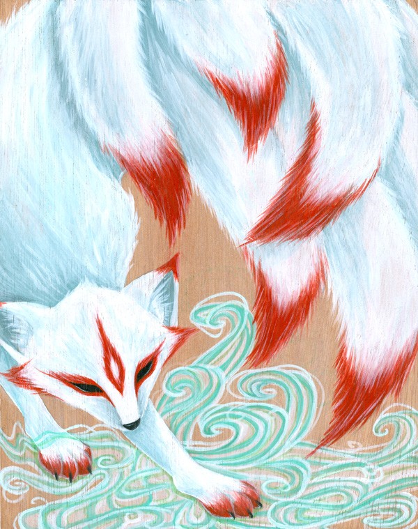 DragonsFaeriesElves&theUnseen Kitsune Japanese Foxtail Videos of