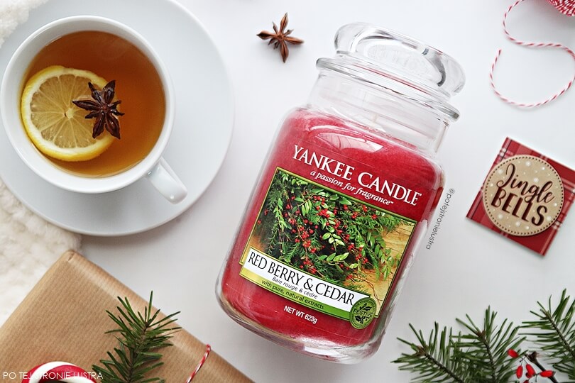 yankee candle red berry & cedar festive 2018