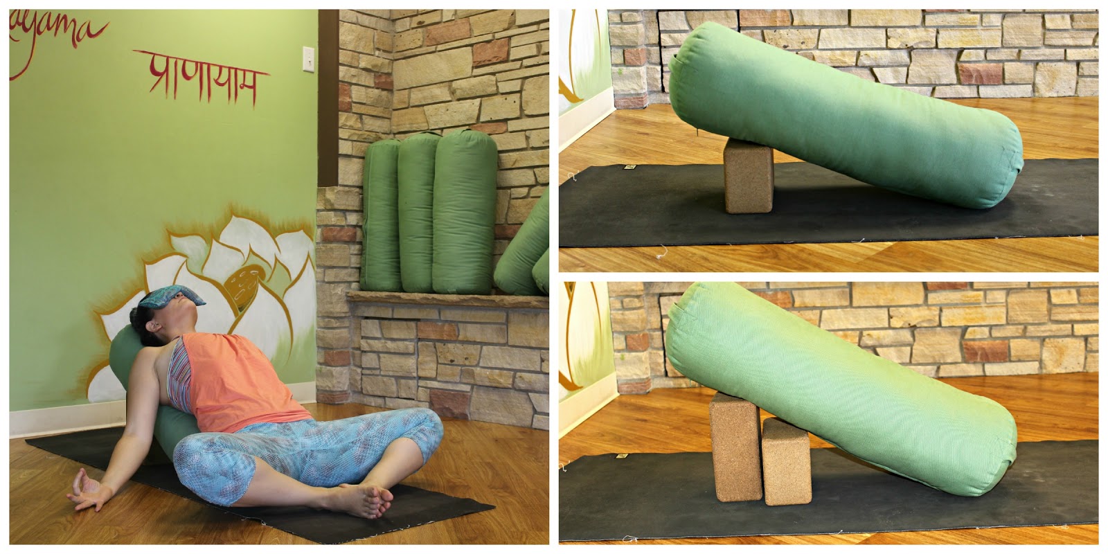 Restorative Yoga Poses * Yoga Bolster