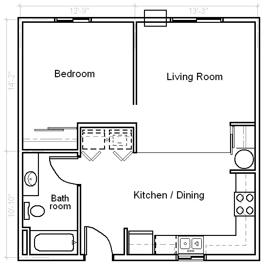 Creekside Properties Apt Layout