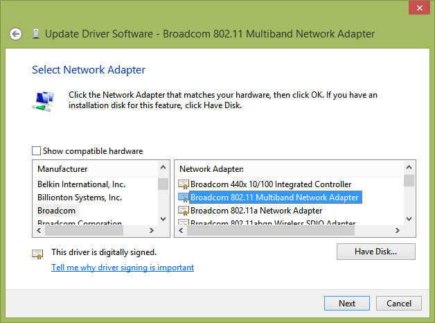 Обновление windows wifi