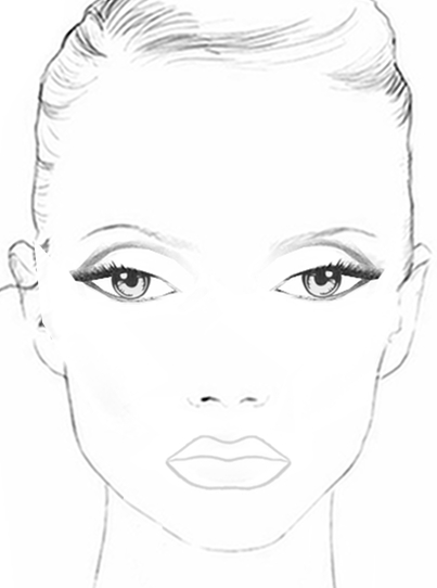 makeup coloring pages to print - photo #25