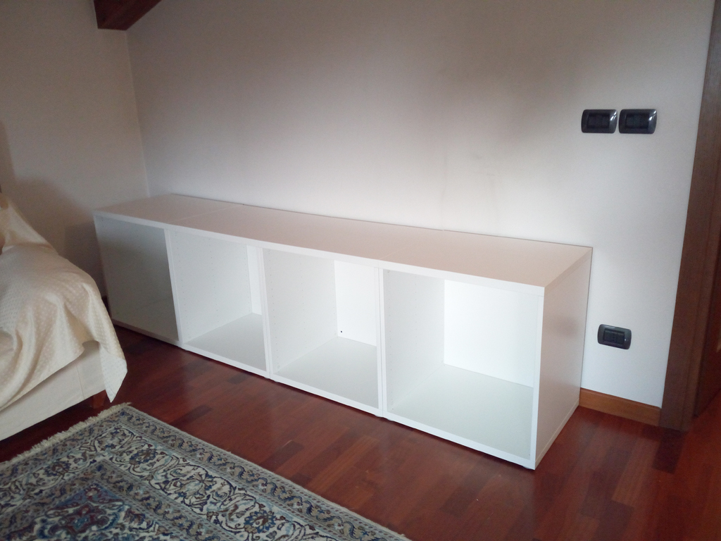 IKEAHACK Stuva + Besta TV stand and media storage HOME SHAPED