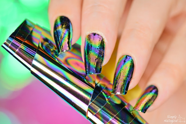 Simply Nailogical: Oil spill / oil slick nails