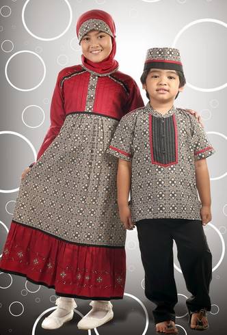 10 Model  Baju  Batik Muslim  Anak  Kreasi Terbaik 2020 