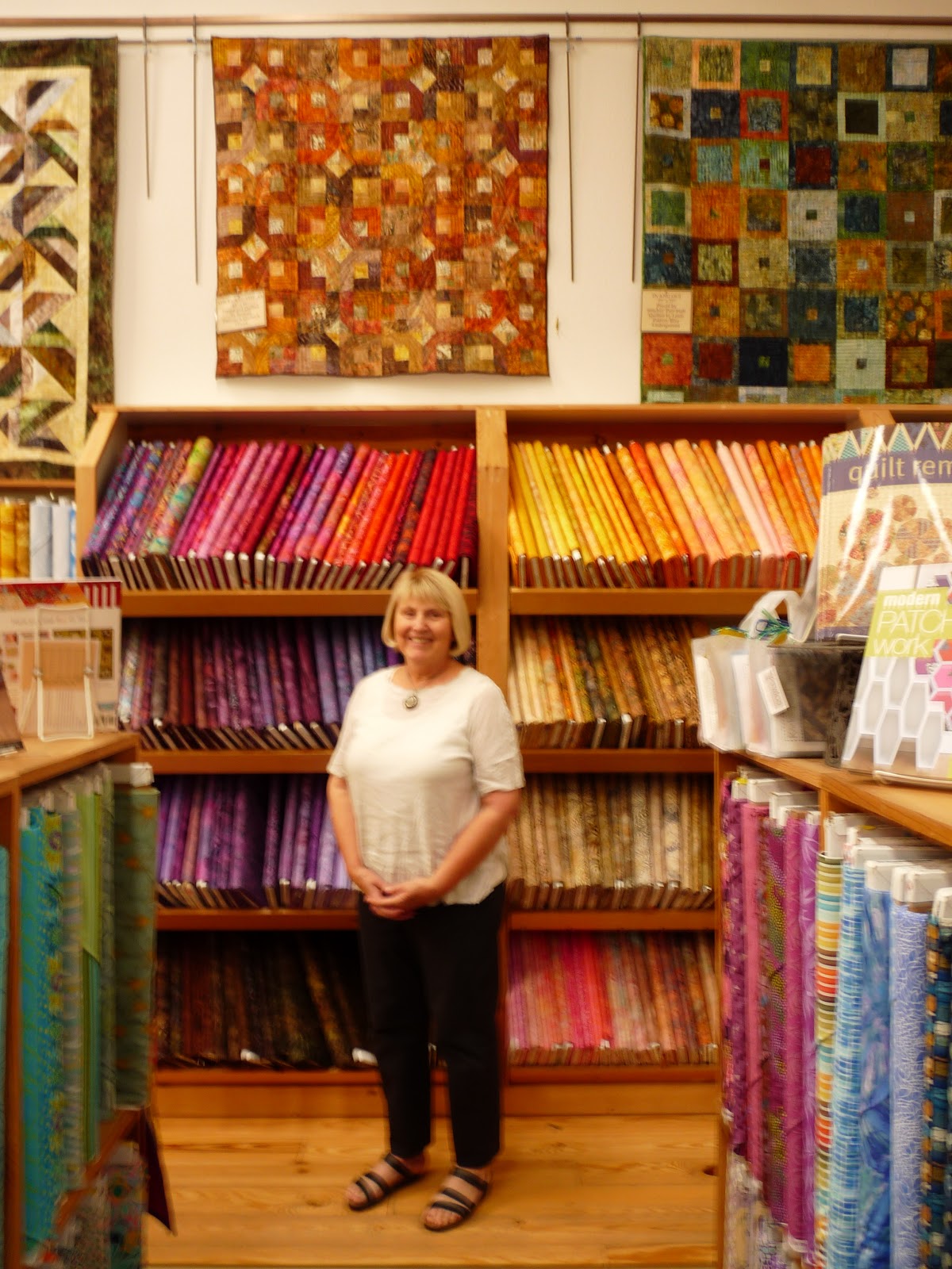 Quiltaround Quilts und mehr Ein Besuch bei Jean Wells in Sisters, OR