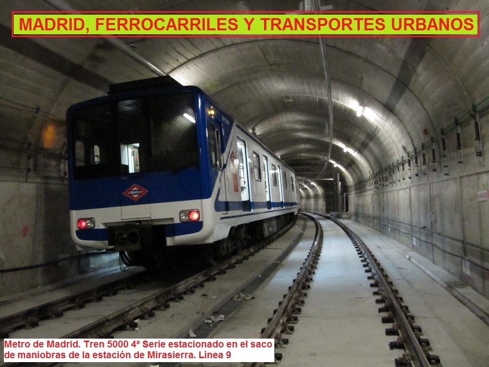 Madrid, Ferrocarriles y Transportes Urbanos