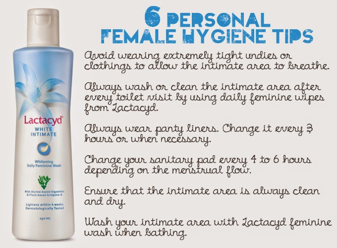 6 Personal Female Hygiene Tips