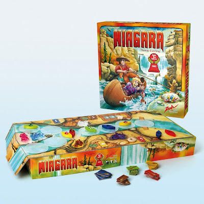 Niagara - The box artwork and playing pieces