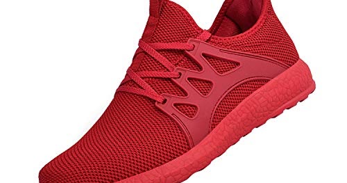 qansi men's sneakers mesh ultra lightweight breathable athletic running walking gym shoes