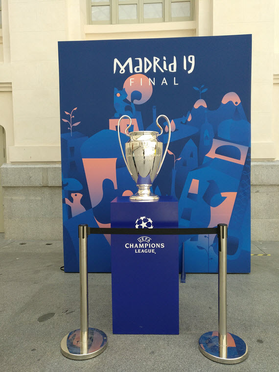 01ucl19 Madrid: football capital...