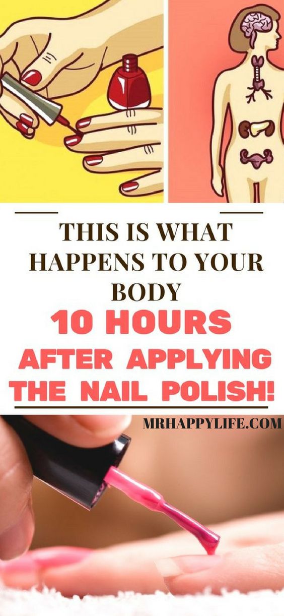 WHAT HAPPENS TO YOUR BODY 10 HOURS AFTER YOU APPLY NAIL POLISH HEALTH