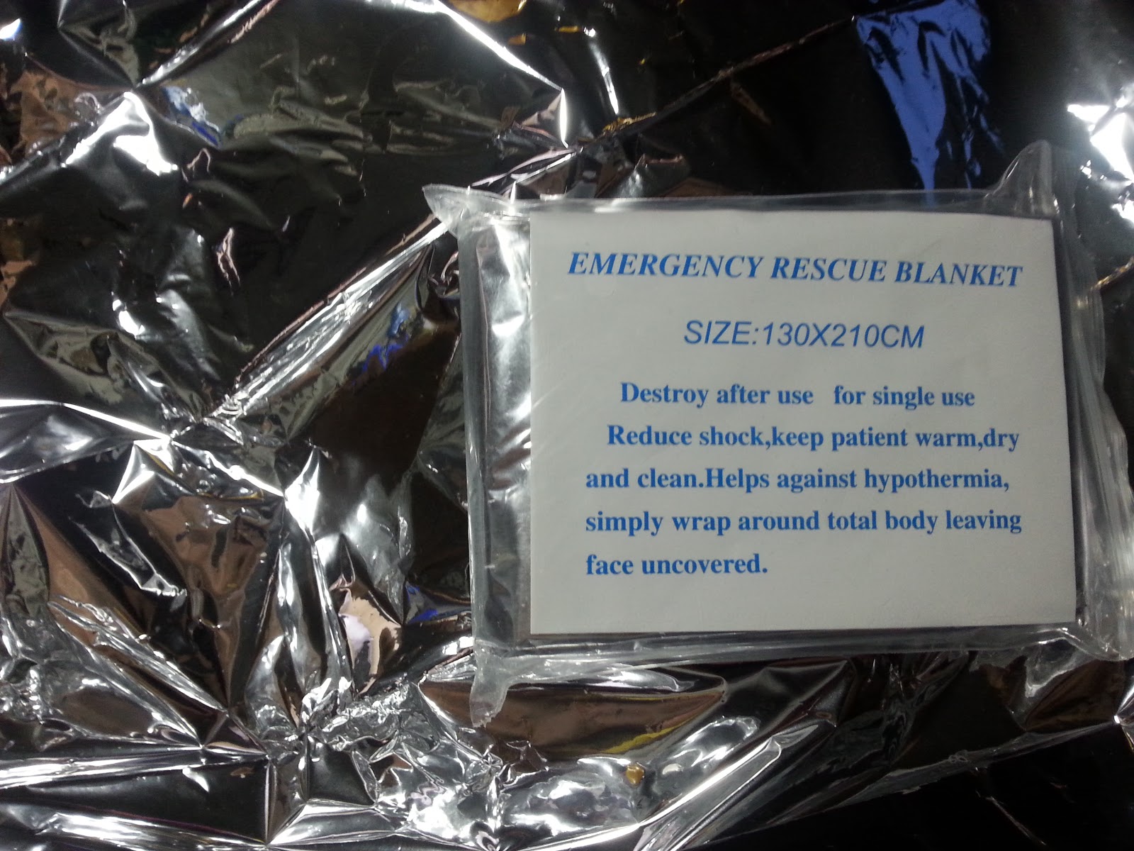 Suveränitet. 1 Survival mylar blanket review