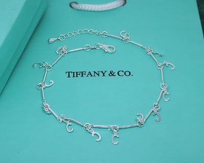 tiffany and co anklets