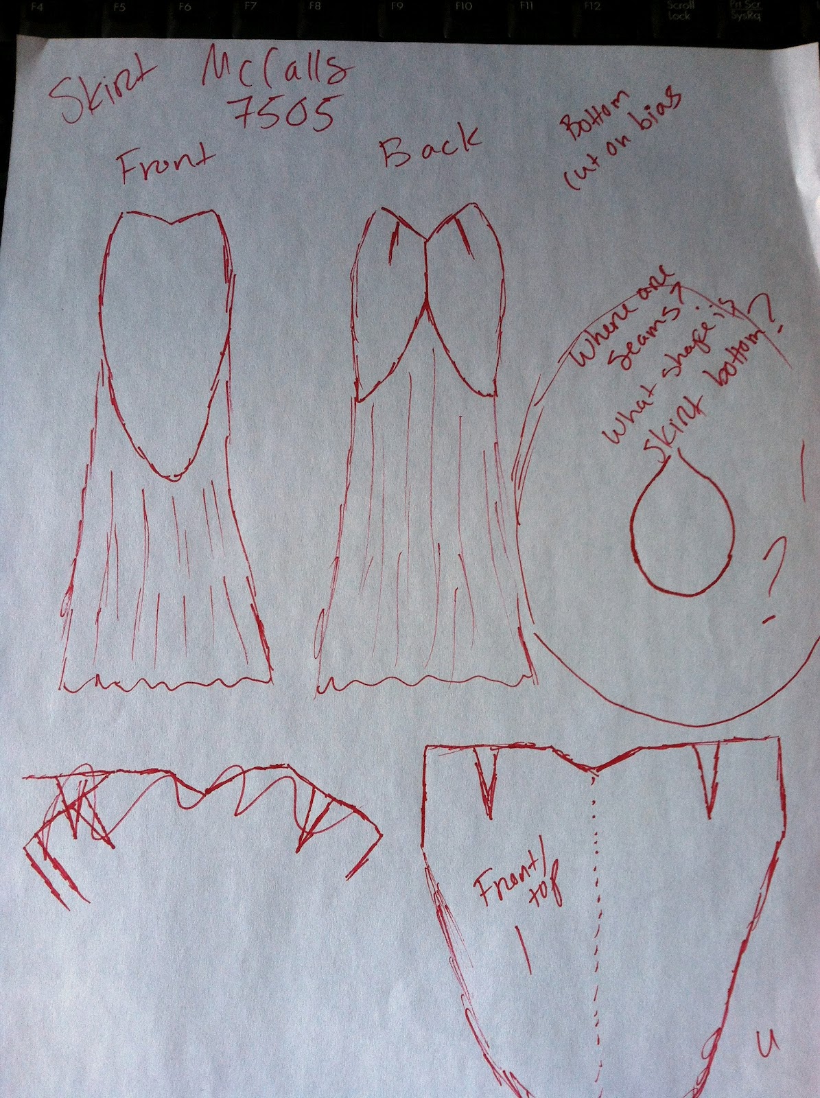 Printable Wedding Dress Patterns